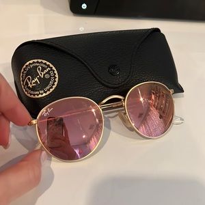 RAYBAN Pink Circle Rayban